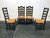 SOLD OUT - Vintage Ladder Back Dining Chairs w/ Rush Seats by Tell City - Set of 4