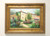 SOLD - 20th Century Original Oil on Canvas - Mediterranean Villa Spring Garden - Signed