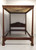 SOLD -  HICKORY CHAIR Reed & Ribbon Mahogany Queen Size Four Poster Canopy Bed