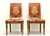 SOLD -  ETHAN ALLEN Townhouse Addison French Provincial Louis XVI Dining Side Chairs - Pair C