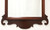 SOLD -  Chippendale Style Mahogany Wall Mirror