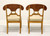 SOLD - HENREDON Neoclassical Dining Side Chairs - Pair C