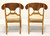 SOLD - HENREDON Neoclassical Dining Side Chairs - Pair A