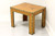 SOLD - Late 20th Century Vintage Campaign Style Pine Accent Table