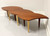 SOLD - Modern Multi-Wood 3-Piece "Puzzle Table" by David Levy Creations