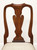 SOLD - HENKEL HARRIS 110S 29 Solid Mahogany Queen Anne Dining Side Chair - Pair C