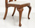 SOLD - HENKEL HARRIS 110S 29 Solid Mahogany Queen Anne Dining Side Chair - Pair A