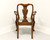 SOLD - HENKEL HARRIS 110A 29 Solid Mahogany Queen Anne Dining Armchair - B