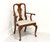 SOLD - HENKEL HARRIS 110A 29 Solid Mahogany Queen Anne Dining Armchair - A