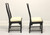 SOLD  -  CENTURY Chin Hua by Raymond Sobota Asian Chinoiserie Dining Side Chairs - Pair B