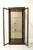 SOLD - JASPER Oak Campaign Style Curio Cabinet - B