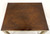 SOLD - MOUNT AIRY FURNITURE  Vintage Brass & Burl Wood Accent Table