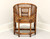 SOLD - Vintage Chinese Chippendale Faux Bamboo Armchair