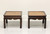 SOLD - Mid 20th Century Asian Chinoiserie Ming Style Coffee Cocktail Tables - Pair