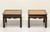 SOLD - Mid 20th Century Asian Chinoiserie Ming Style Coffee Cocktail Tables - Pair