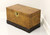 SOLD - Asian Influenced Campaign Style Burlwood Trunk