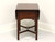 SOLD  - HENKEL HARRIS 5425 29 Mahogany Chippendale Drop-Leaf End Side Table