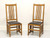 SOLD - Stickley Mission Oak Dining Side Chairs - Pair D