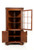 SOLD -  HENKEL HARRIS 1116H 29 Solid Mahogany Nine-Pane Lighted Corner Cabinet