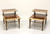 SOLD - Andre Bus for LANE Acclaim Mid 20th Century Step End Tables - Pair