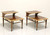 SOLD - Andre Bus for LANE Acclaim Mid 20th Century Step End Tables - Pair