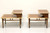 SOLD - Andre Bus for LANE Acclaim Mid 20th Century Step End Tables - Pair