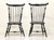 SOLD - Handcrafted New England Fan-Back Windsor Side Chairs - Pair