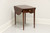 SOLD - BAKER Inlaid Mahogany Hepplewhite Drop-Leaf Pembroke Table - A