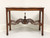 SOLD - Antique Early 20th Century Mahogany Chippendale Accent Table on Casters