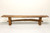 SOLD - Custom Built Live Edge Long Bench