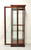 SOLD - Cherry Traditional Style Curio Cabinet by Home Meridian