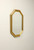 CAROLINA MIRROR Traditional Octagonal Beveled Wall Mirror in Gold Frame