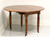 SOLD - Antique Walnut Oval Drop-Leaf Dining Table