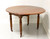 SOLD - Antique Walnut Oval Drop-Leaf Dining Table