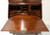 SOLD - CRAFTIQUE Solid Mahogany Chippendale Style Secretary Desk with Bookcase