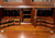 SOLD - CRAFTIQUE Solid Mahogany Chippendale Style Secretary Desk with Bookcase