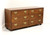 SOLD - HENREDON Asian Chinoiserie Style Six Drawer Double Dresser