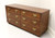 SOLD - HENREDON Asian Chinoiserie Style Six Drawer Double Dresser