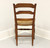 SOLD - Vintage Cherry Rush Seat Ladder Back Chair