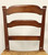 SOLD - Vintage Cherry Rush Seat Ladder Back Chair