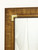 SOLD - DREXEL Accolade Campaign Style Brass Accents Wall Mirror