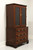 SOLD - DREXEL 18th Century Collection Chippendale Banded Mahogany Curio Display Cabinet - B