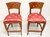 SOLD - Tiger & Burl Oak Counter Height Stools by Emerson et Cie - Pair B