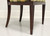 SOLD - Barbara Barry for BAKER Contemporary Mahogany Dining Armchairs - Pair