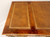 SOLD - Burlwood Inlaid Mahogany Leather Top Traditional Executive Desk