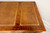 SOLD - Burlwood Inlaid Mahogany Leather Top Traditional Executive Desk