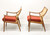 SOLD - Hvidt and Molgaard Nielsen for John Stuart 147 Teak Lounge Chairs - Pair