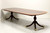 SOLD - COUNCILL Banded Mahogany Double Pedestal Dining Table