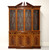 SOLD - COUNCILL CRAFTSMEN Inlaid Flame Mahogany Hepplewhite Breakfront China Cabinet