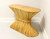 SOLD - McGUIRE FURNITURE "Sheaf of Wheat" Faux Bamboo Dining Table Pedestal Base